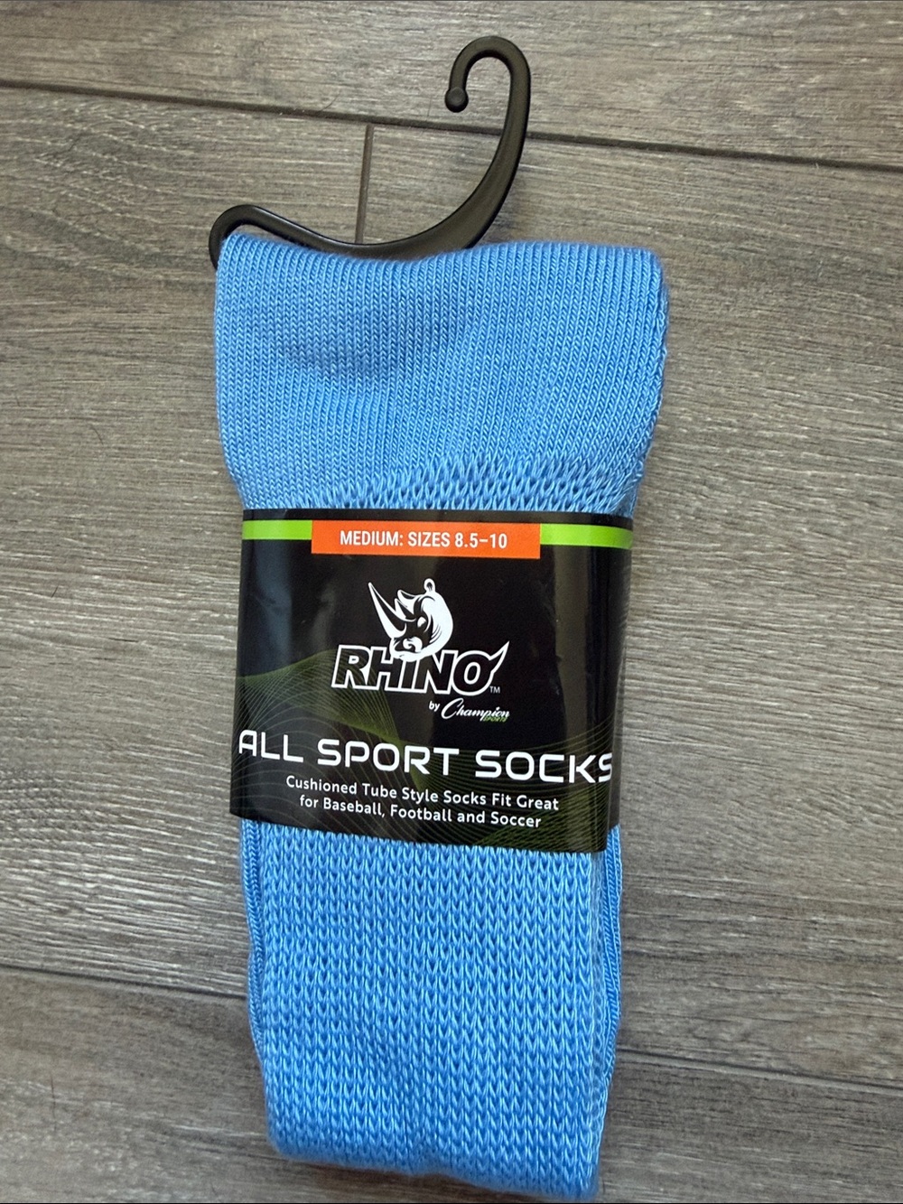 Rhino All Sport Socks - Light Blue (Men's Medium)